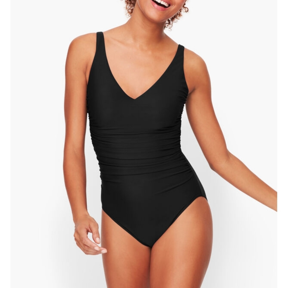 NWOT Miraclesuit Black Blockbuster DD Cup Swimsuit